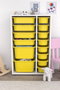 Hanah Home Rine 2D4K8U Blanco y Amarillo
